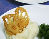 アク抜き不要♪素揚げ！れんこんチップス作り方4写真