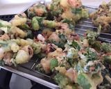 タコと分葱と大葉✿サックリかき揚げ天ぷら作り方8写真