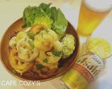 衣サックサク！オニオンリング＆蓮根タワー作り方8写真