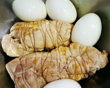 ★圧力鍋deゆで豚の醤油漬け★作り方3写真