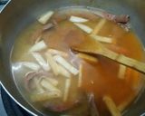 牛肉と三つ葉のスープ作り方5写真