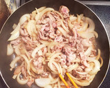 お弁当に！豚肉と玉ねぎの旨辛醤油炒め作り方2写真