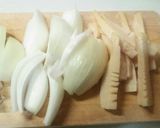 鶏肉と筍のトマト煮作り方1写真