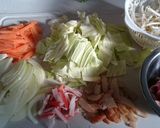 ちゃんぽんみたいな野菜炒め作り方2写真