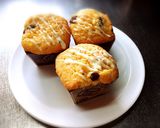 シットリふわふわチョコ入りカップケーキ作り方5写真