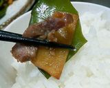 生めかぶとたけのこの豚タン炒め作り方6写真