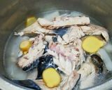 大根とカンパチのあら煮★作り方4写真