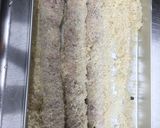 せりカツ丸ごとせりの豚ロールカツ作り方1写真