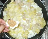 白菜と鶏むね肉と牛乳の簡単クリーム煮♪作り方6写真