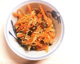 人参とエノキと昆布のサッと煮作り方4写真