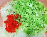 フライパンで☆まさかのたこ焼風焼おにぎり作り方1写真