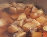 豚肉と根菜の黒酢煮♡時短35分作り方2写真