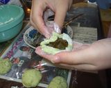 スイカの皮のお饅頭作り方3写真