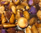 簡単中華♡茄子とパクチ−の甘辛中華炒め作り方4写真