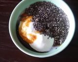 黒蜜☆チアシード入りヨーグルト作り方1写真