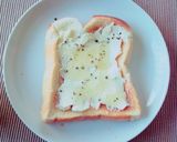 はちみつクリチトーストwithペッパー作り方3写真