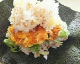 燻製調味料のモクモクおにぎらず作り方10写真