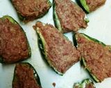 シャキシャキ蓮根入りピーマンの肉積め作り方8写真