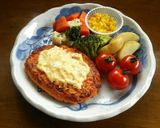 塩麹de簡単キャロットサーモンバ〜グ♪作り方5写真