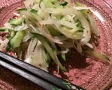 常備菜★アンチョビで。胡瓜と玉葱のマリネ作り方3写真