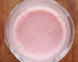 旬の果物 苺とリンゴ酢のスムージー作り方2写真