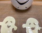 ハロウィン👻ミネストローネ　オバケ入り作り方4写真