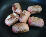 簡単❤肉巻きおにぎり作り方3写真