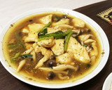 彼飯◎鶏と小松菜きのこの生姜あんかけ作り方4写真