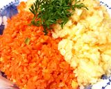 人参とリンゴの前菜作り方1写真