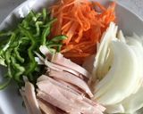 野菜たっぷりヘルシーピザトースト作り方1写真