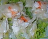 焼売の蒸し方　キャベツと一緒にレンチン法作り方9写真