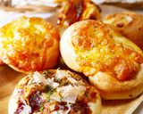 ランチ♪ゴロゴロ新玉ねぎのバター包みパン作り方28写真