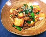あっという間♡納豆と厚揚げの甘辛炒め作り方5写真