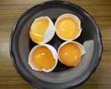 おつまみ、TKGに★絶品卵黄の味噌漬け作り方2写真