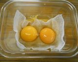 おつまみ、TKGに★絶品卵黄の味噌漬け作り方5写真