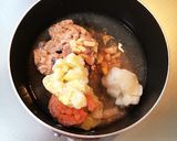 野菜玉と酢しょうがで*さば缶健康常備菜作り方3写真