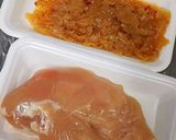 和えるだけ✨鶏肉と中華クラゲのマリネ作り方1写真