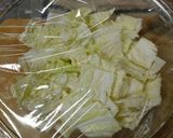 ☆白菜とわかめのみそ汁☆作り方2写真
