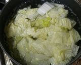 ☆白菜とわかめのみそ汁☆作り方4写真