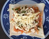 野菜たっぷりヘルシーピザトースト作り方4写真