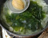 ☆白菜とわかめのみそ汁☆作り方6写真