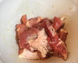 めちゃ簡単！めちゃ美味しい！黒酢の酢豚作り方1写真