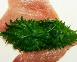 ヘルシー☆鶏胸肉キムチ巻き！作り方3写真