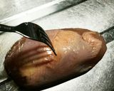 ヘルシー☆鶏胸肉キムチ巻き！作り方7写真