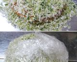肉じゃがde揚げないヘルシーコロッケ丼作り方5写真