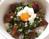 簡単美味しい☆角煮風豚バラどんぶり作り方8写真