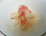 すぐ出来る！大根の春色甘酢生姜和え作り方3写真