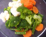 温野菜のアンチョビにんにくソース作り方4写真