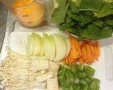 キムチの野菜炒め作り方1写真