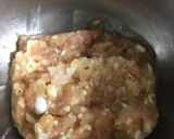 ゆり根と紫蘇のサクサクつくね作り方1写真
